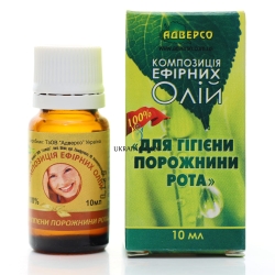 Композиция масел для гигиены полости рта, Адверсо, 10мл