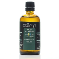 Olej Rycynowy Naturalny 100%, Esent, 100ml