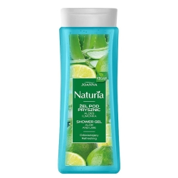 Joanna Naturia Żel pod prysznic Aloes i Limonka - odświeżający 300ml