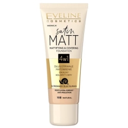  Eveline Satin Matt Матирующая основа 4в1 - 103 Natural