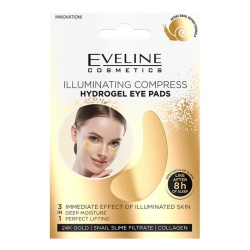 EVELINE Hydrogel Eye Pads Hydrożelowe płatki pod oczy - rozświetlający kompres