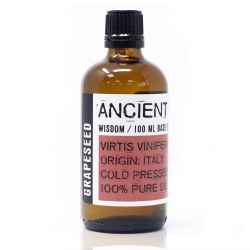 Olej Bazowy z Nasion Winogron, Ancient Wisdom, 100ml