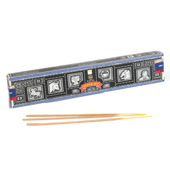 Nag Champa Super Hit Kadzidełka Aromatyczne, 15g