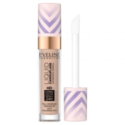 Водостойкий консилер для лица с гиалуроновой кислотой Eveline Liquid Camouflage - 06 Medium Beige