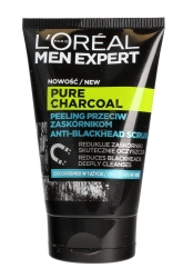 LOREAL Men Expert Pure Charcoal Peeling przeciw zaskórnikom 100 ml