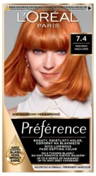LOREAL Preference Farba do włosów 7.4  - Miedź  Mango 1 op.