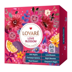 Набор чая Lovare Love Blossom 90шт