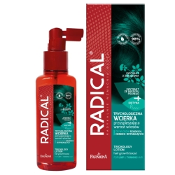 Trychologiczna Wcierka przyspieszająca wzrost włosów, Farmona Radical, 100ml