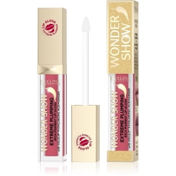 Блеск для губ увеличивающий объем EVELINE Wonder Show 05 Vibrant Red