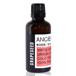 Olej Bazowy z Nasion Winogron, Ancient Wisdom, 50ml