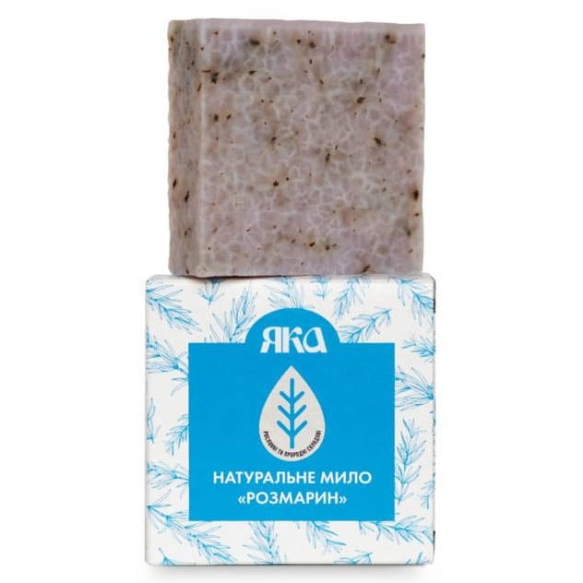 Rosemary Organic Vegan Handmade Bar Soap, Yaka, 75 g