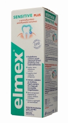 Elmex Płyn do płukania jamy ustnej Sensitive Plus  400ml