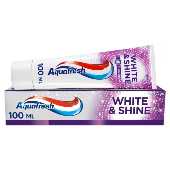 AQUAFRESH White &amp; Shine Pasta do zębów wybielająca 100 ml