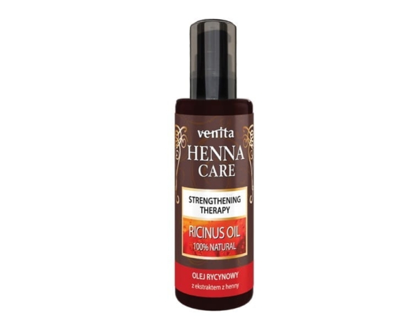 VENITA Henna Care Olej rycynowy 100% z ekstraktem z henny 50 ml