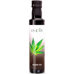 Hemp Oil Cold-pressed, Unrefined, India, 250ml