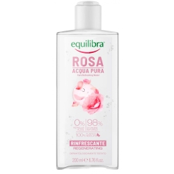 Czysta Woda Różana Odświeżająca, Equilibra, 200 ml