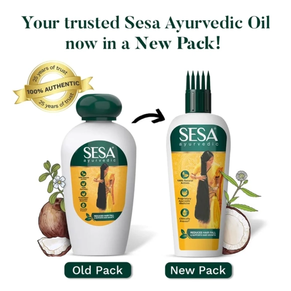 Sesa Ayurvedic Oil for Falling Hair, 90 ml