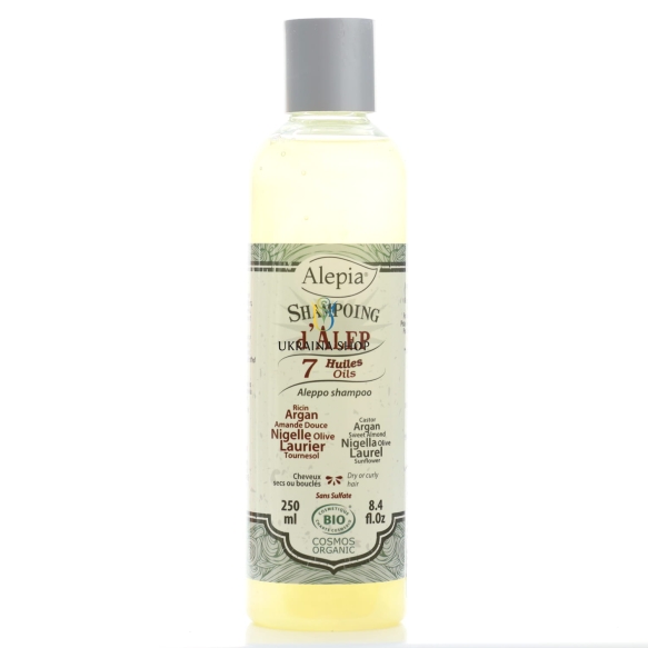 7 Oils "No-Poo" Shampoo, Alepia, 250ml