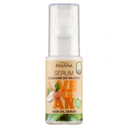 JOANNA Vegan Pielęgnujące Serum olejkowe do włosów 25g