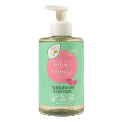 Delikatny płyn do higieny intymnej z ekologicznym hydrolatem różanym, Pierpaoli Biocontè, 300ml