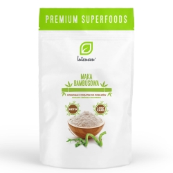 Błonnik bambusowy w proszku (Mąka bambusowa KETO), Intenson, 300g
