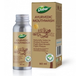 Ajurwedyjski Płyn do Płukania Ust, Dabur, 90ml