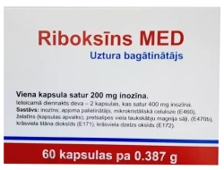 Рибоксин (Инозин) Medpro Nutraceuticals, 60 капсул