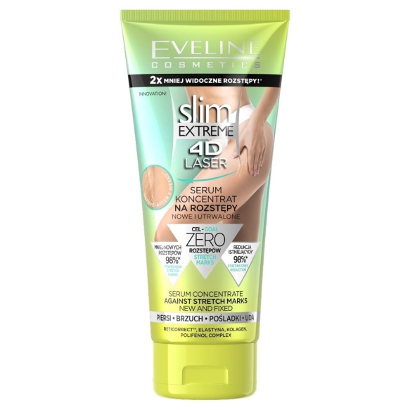 EVELINE Slim Extreme 4D Laser Serum koncentrat na rozstępy - nowe i utrwalone 150 ml