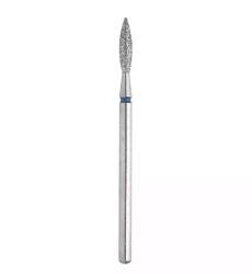 STALEKS Frez do paznokci - diamentowy płomyk 2.3/10mm (niebieski) 1szt