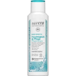 Łagodny szampon nawilżający z wyciągiem z bio-aloesu i komosy ryżowej, LAVERA Basis Sensitiv, 250ml