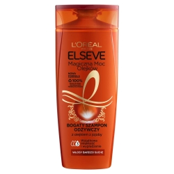 LOREAL ELSEVE Magiczna moc olejków Szampon odżywczy do włosów 400 ml