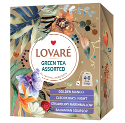 Чай зелений Lovare Assorted 2г*32шт