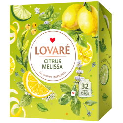 Zestaw herbat Citrus Melissa Lovare, 4 rodzaje po 8 szt.