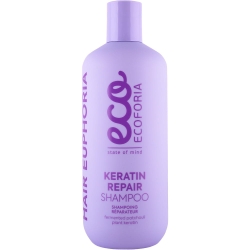 Hair Euphoria regenerujący szampon do włosów z keratyną, 400ml