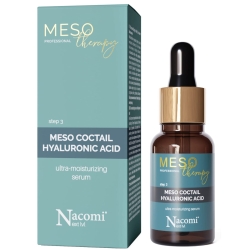 NACOMI Meso Therapy Ultranawilżające Serum - Koktajl z kwasem hialuronowym 15ml