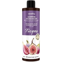 VENITA Trychologiczny szampon Ficyna enzymatyczno-oczyszczający do włosów przetłuszczających się, 300ml 