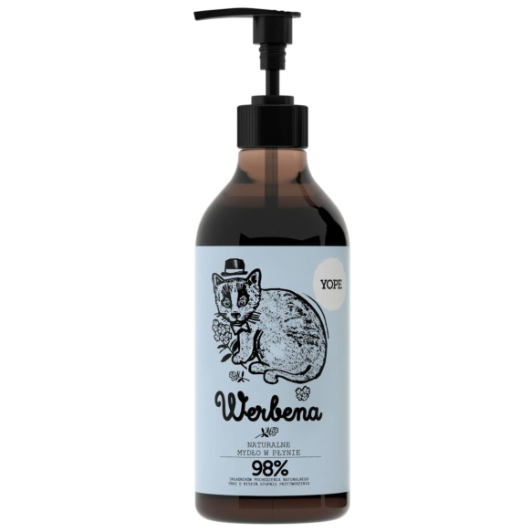 Verbena Natural Liquid Hand Soap, Yope, 500ml