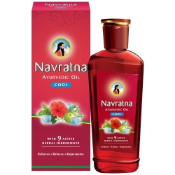 Navratna Ajurwedyjski Olejek do Włosów i Masażu, 180 ml
