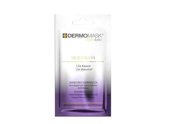 L`BIOTICA Dermomask Night Active Maseczka naprawcza na twarz - Mezoterapia 12ml