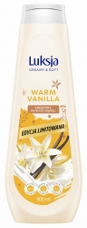 LUKSJA Creamy & Soft Kremowy Płyn do kąpieli - Warm Vanilla 900 ml