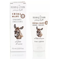 Naturalny Krem do Rąk na Bazie Oślego Mleka, Delicato d'Asina, 75ml