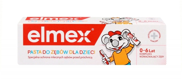 ELMEX Pasta do zębów dla dzieci 0-6 lat 50 ml