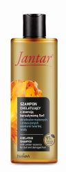Jantar Szampon chelatujący z wyciągiem z bursztynu 5w1 do włosów matowych i zniszczonych osadami twardej wody, 300 ml