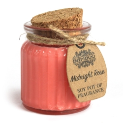 Midnight Rose Soy Pot of Fragrance Candle, 60g