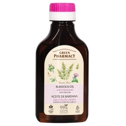 Burdock Oil to Treat Hair Loss with Horsetail, Green Pharmacy