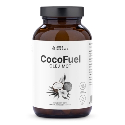 Coco Fuel MCT Oil 2000 mg, Aura Herbals, 100 capsules