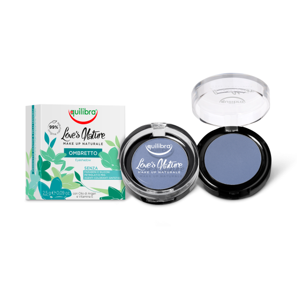 Cień do Powiek Azzurro Intenso (Intensywny Niebieski), EQUILIBRA