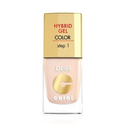 Delia Cosmetics Coral Hybrid Gel Emalia do paznokci nr 20 ivory 11ml