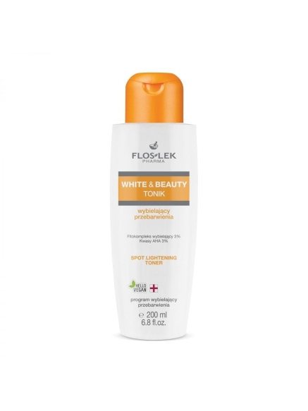 FLOS WHITE Tonik wybielający new