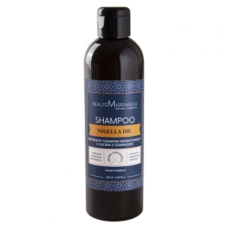 Szampon wzmacniający na problemy skórne z olejem z czarnuszki, BEAUTE MARRAKECH, 250ml